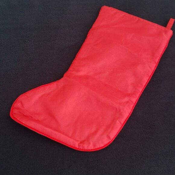 Large 21" Vintage Plush Embroidered Hershey's Christmas Stocking - Picture 3 of 5